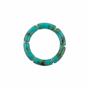 Solid Design Natural Epoxy Resin Bracelet New Styles Fashion Jewelry Bracelet Awesome Design Resin Luxury Women Bracelet - Product Image 1