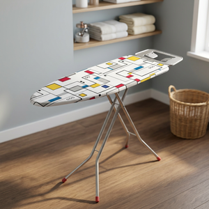 Planche à repasser Alfa multicolore avec housse en coton 33x110cm (GARHE 19738) - Product Image 2