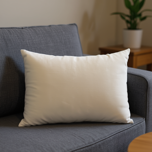 หมอนกำมะหยี่ดัตช์ 40*60 ซม. สีขาว หมอนรองนั่งและหมอนอิง - Product Image 3