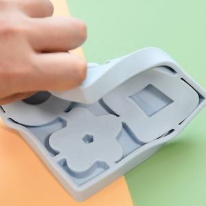 Rompecabezas sensorial DIY para niños, juguetes de goma de silicona de grado alimenticio para la Educación de la primera infancia, desarrolla un paquete de bolsa de inteligencia - Product Image 4