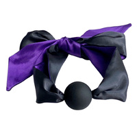 SM foulard en soie bouche Gag accessoire de jeu de rôle