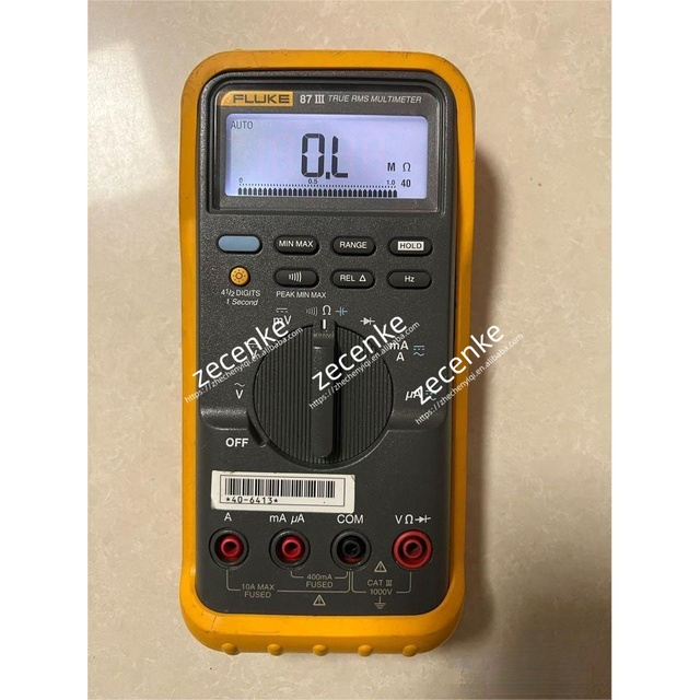 87 III True RMS Digital Multimeter W/ Leads - SHIPS FAST