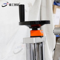 Machine d'étiquetage automatique de bouteilles à roulement électrique 220V avec moteur PLC pour tubes, liquides oraux et poudres lyophilisées
