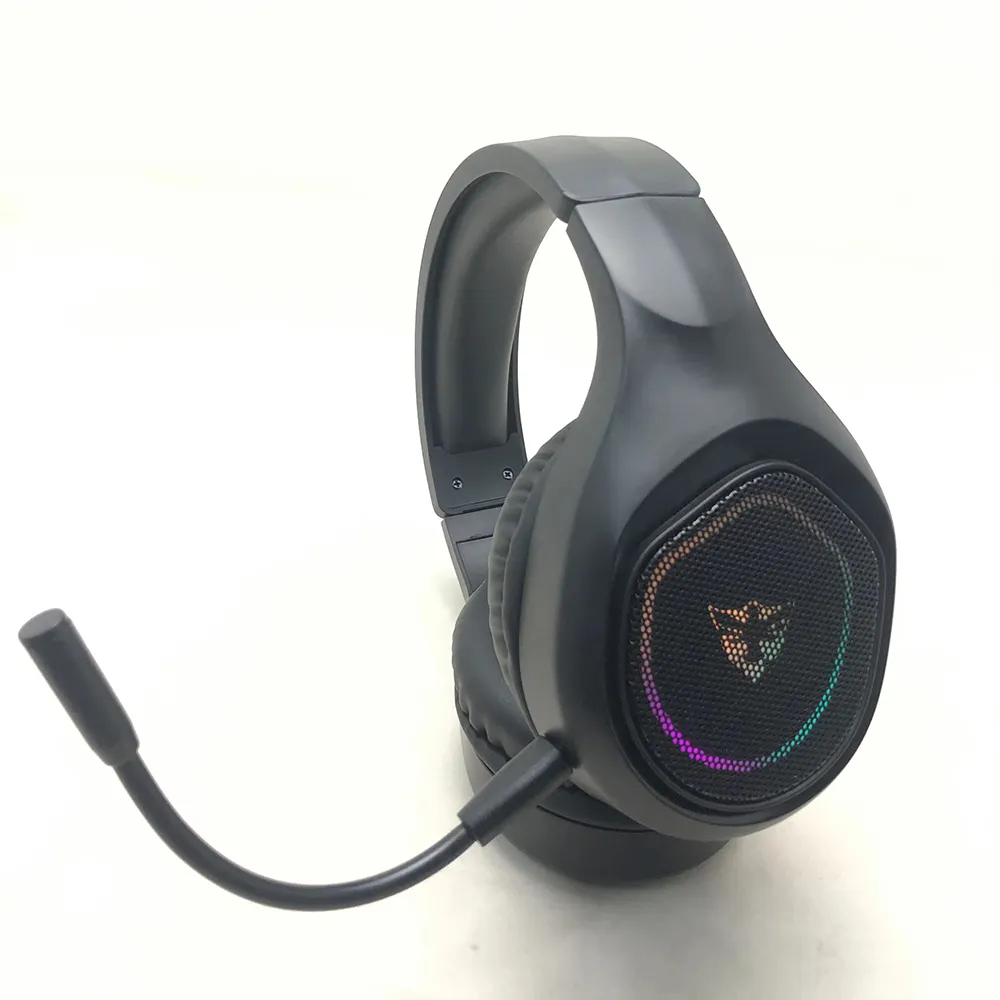 Auriculares inalámbricos OEM RGB, cascos con Control de volumen y silenciador para videojuegos, para Nintendo Switch, Xbox One, PS, PC