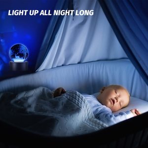 ฐานโคมไฟอะคริลิคทรงสี่เหลี่ยมแบบ 3 มิติ ไฟ LED สำหรับกลางคืน รุ่นโมเดิร์น แบบขายส่ง ปรับแต่งได้ พร้อมรีโมทคอนโทรลและสาย USB - Product Image 6