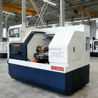 Tour CNC horizontal CK0640, mini-tour de précision à moyenne charge, portée de 80 mm, homologué CE pour le travail des métaux, à faible coût