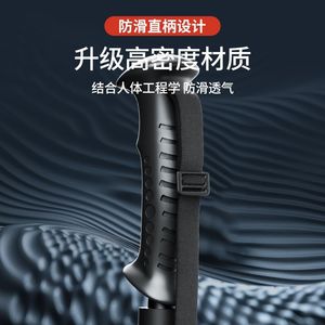 Gongping Hiking Poles Aluminum Alloy Telescopic 3 4 Section <b>Spring</b> <b>Clip</b> Lock Ultralight Outdoor Walking Sticks - Product Image 5