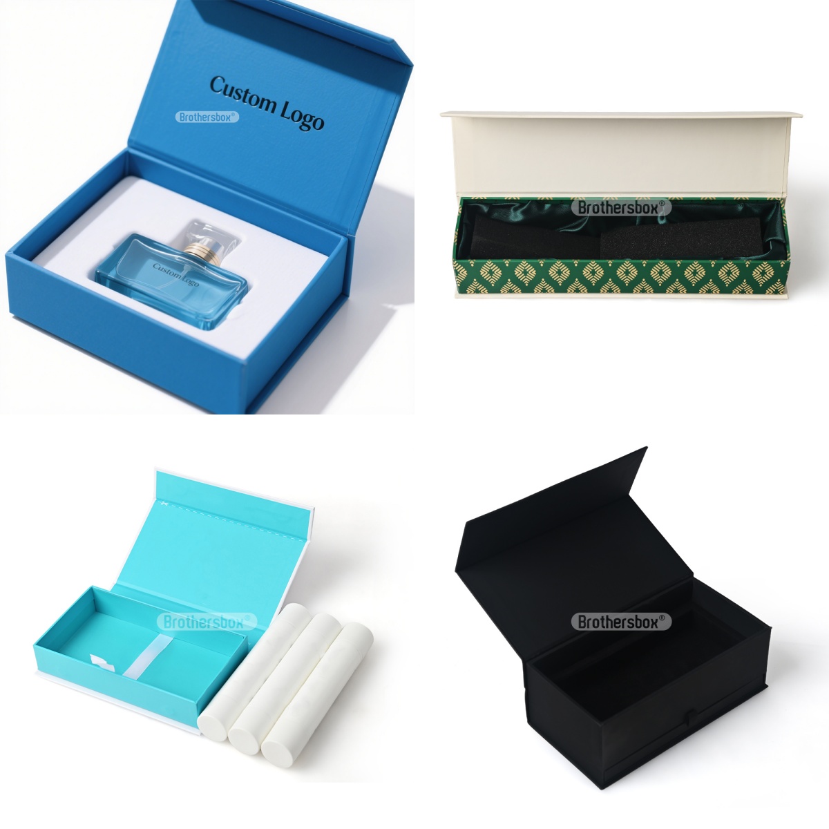 rigid box packaging for clothes