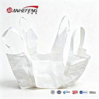 WANHEFENG 110110160cm avec protection d'angle, sangle souple en PP tissé pour palette, quatre boucles, sangle de levage flexible pour chariot élévateur