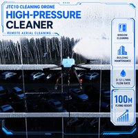 Nouvelle Laveuse à Jet d'Eau Ultra Haute Pression Professionnelle JTC10 3200 PSI pour Nettoyage de Drones UAV, 3000W, Réservoir 10kg pour Extérieur