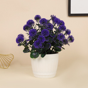 Plantes artificielles en pot de lilas de Yiwu Datuo, couleurs rouge vif, rose, blanc, violet, fleurs décoratives d'intérieur pour la décoration de la maison - Product Image 3