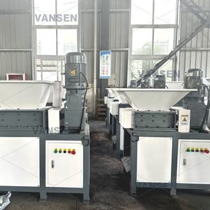 <strong>Mini</strong> Double Shaft <strong>Shredder</strong> Agriculture Waste Shredding Machine for <strong>Compost</strong> Plant - Product Image 2