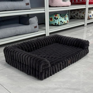 Canapé-lit pour chien luxueux, sur mesure, moelleux, extra large, orthopédique, pour chien de grande taille - Product Image 3