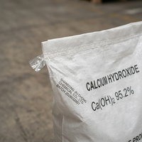 JIUCHONG Hydroxyde de calcium à 95,2 % de pureté, CAS 1305-62-0, poudre de chaux hydratée 325 Mesh, faible teneur en fer 0,2 %, humidité 0,2 %, avec COA, pour la gestion des déchets