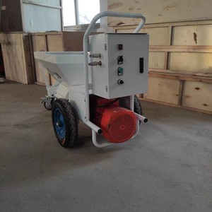 <span class=keywords><strong>Yeso</strong></span> Cemento Enyesado Pintura <span class=keywords><strong>PFT</strong></span> Máquina Mortero Pulverización Equipo Bomba Motor Máxima Horizontal Transporte Distancia 50m - Product Image 4