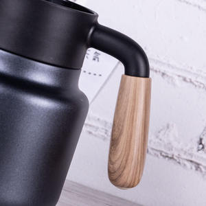 Isolé 316 Théière En Acier Inoxydable Démontage Automatique Thé Entrepôt Vieux Blanc Braisé Fiole À Vide Thermos - Product Image 4