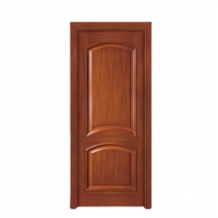 Portes intérieures en bois massif assemblées et peintes, placage de chêne naturel, design de chambre à coucher, nouvelle maison, vente en gros Chine