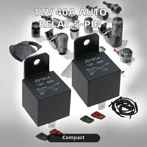 Xe ô tô tự động niêm phong rơle điện từ 12V 40A 4P thu nhỏ jd1914 - Product Image 2