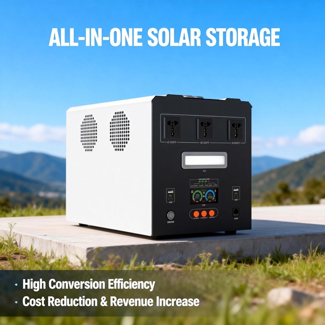 Outdoor Portable Power Station Custom 2-2.5KWh LiFePO4 Battery Solar Charging for Camping Emergency