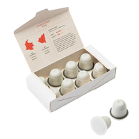 Boîte d'emballage de capsules de café réutilisables, logo personnalisé imprimé, boîte d'emballage pour capsules de café