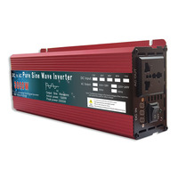 Offre Spéciale onduleur 12V 220V 1000W 2000W 3000W DC 24V 48V 60V à AC 220V convertisseur de tension à onde sinusoïdale Pure Micro onduleur de voiture