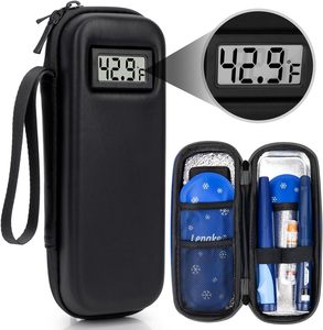 Bolsa refrigeradora DE TRANSPORTE DE EVA personalizada de <span class=keywords><strong>alta</strong></span> calidad, estuche de almacenamiento de pluma de <span class=keywords><strong>insulina</strong></span> de carcasa dura impermeable portátil para viajes - Product Image 2