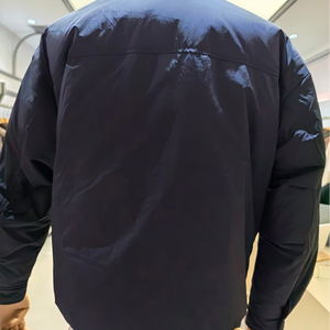 เสื้อโค้ทลำลองผู้ชายสำหรับฤดูหนาว  แบบกระดุมเดี่ยว  บุใยโพลีเอสเตอร์รีไซเคิล  ทรงปกติ  ระบายอากาศได้ดี  เป็นมิตรต่อสิ่งแวดล้อม - Product Image 5