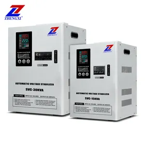 ZX Servo Type Voltage Stabilizer 15kva 20kva 30kva 110V 220V Single Phase Voltage Stabilizer For Home