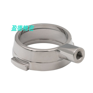 Portafiltro Evershine de acero inoxidable con mango roscado de 58 mm para máquina de café espresso - Product Image 3