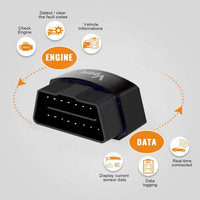 Escáner de Diagnóstico para Automóviles Vgate ICar3 ELM327 WIFI ODB2, Lector de Códigos OBD2 OBD 2, Herramienta de Escaneo Automático para Android/IOS, Gran Oferta
