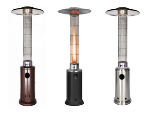 CE thép không gỉ hiện đại sân ngoài trời thương mại hình trụ khí nóng 13 kW năng lượng cao tiết kiệm năng lượng hiệu quả cao - Product Image 4