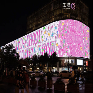 Ngoài trời quảng cáo thương mại khổng lồ màn hình kỹ thuật số tùy chỉnh 3D LED Video tường Bảng điều khiển không thấm nước ngoài trời cố định LED hiển thị - Product Image 6