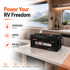ENLZH 12V 50Ah, 100Ah, 150Ah, 200Ah, 314Ah, 320Ah, 628Ah, 640Ah LiFePO4-batterijen, 6.000 diepe cycli. - Product Image 5