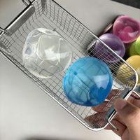 Jouet sensoriel anti-stress en TPR transparent, irisé, à presser, pour les 14 ans et plus