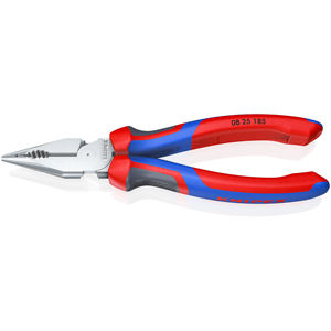 คีมปากแหลม KNIPEX 08 25 185 พร้อมด้ามจับแบบสบายมือ ชุบโครเมียม 192 มม. - Product Image 1