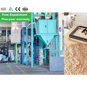 Línea de Producción de Arena para Gatos de Maíz Semiautomática de Bajo Costo, Certificación CE, Alta Capacidad 1-20T/H, Granulador de Aglutinación Rápida - Product Image 6