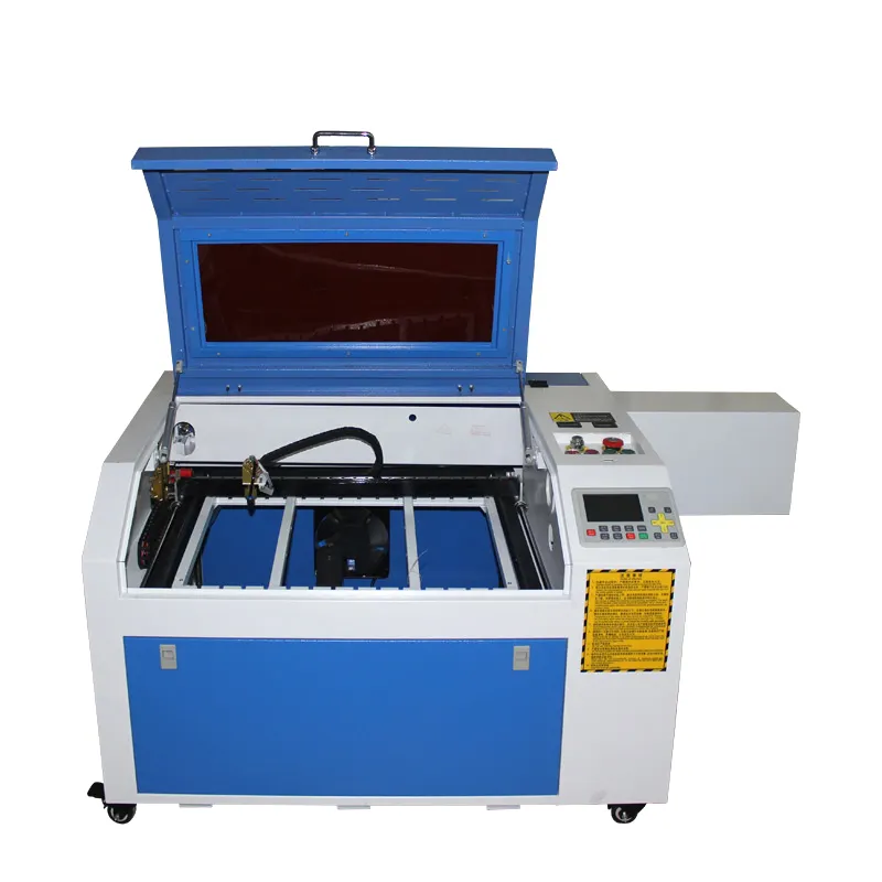 Mesin LY 6040 Pro CNC pengukir Laser, mesin pemotong Laser CNC dengan kecepatan tinggi dan sistem kontrol Off Line