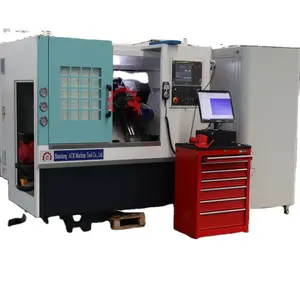 Automatic high-precision multi-functional CNC lathe for plastic seals