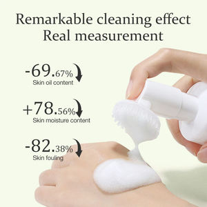 Aloe Vera acido salicilico biologico vegano crema alle erbe <span class=keywords><strong>detergente</strong></span> per il <span class=keywords><strong>viso</strong></span> lenitivo sbiancante per la pulizia profonda - Product Image 4