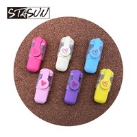Mini surligneur mignon format poche, marqueur fluorescent Macaron, papeterie créative et originale, cadeau pour enfants et étudiants