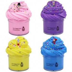 Kit de Fabricación de Slime Esponjoso de Algodón Ecológico 2023 con Activador de Pegamento para Niños y Niñas, Set en Caja - Product Image 4