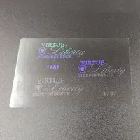 State Id Card Overlay, Custom Holographic Film