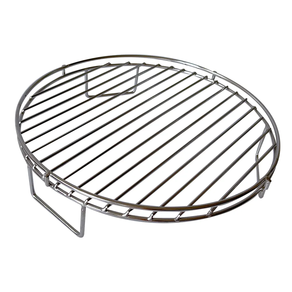 Discount Price Stainless Steel 304 Grill Barbecue BBQ Accessories Wire Mesh Rack Net Piece With Handles