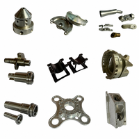Support de fixation de câble de robot industriel en métal anodisé noir usiné sur mesure par CNC, support de moteur