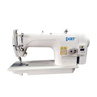 Machine à coudre industrielle neuve à entraînement direct à grande vitesse à aiguille simple DT 9700D avec alimentation manuelle et moteur intégré