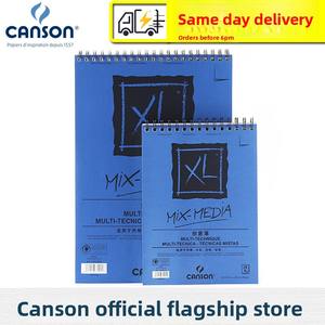 Carnet de dessin créatif en spirale 8K/16K <span class=keywords><strong>Canson</strong></span> XL Series pour marqueurs, peinture acrylique, croquis et aquarelle - Product Image 1