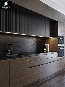Luxury Modular <strong>Kitchen</strong> Cabinet Sets Modern Whole House Storage <strong>Cupboard</strong> OEM Factory Wholesale for Apartment Villa Hotel Projects - Product Image 5