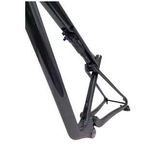 <span class=keywords><strong>Cuadro</strong></span> de Bicicleta de Montaña MTB de Suspensión de Fibra de <span class=keywords><strong>Carbono</strong></span> Completa T1100, Color Negro OEM, EPIC WC XC Boost 148x1 UDH Hanger 29er 27.5er - Product Image 4