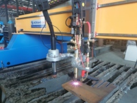 Máquina de Corte 3 en 1 Multifuncional CNC de Plasma, Láser y Oxígeno para Corte de Chapa Metálica de Alta Resistencia