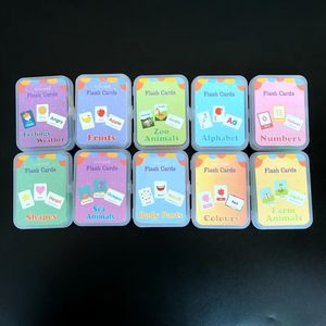 Apprendimento personalizzato Flash Card Toy Baby Children stampa alfabeto inglese carte Cognitive per bambini carte Flash educative per bambini - Product Image 6